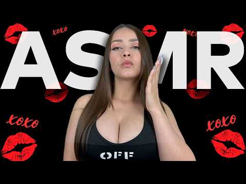 Te Lleno la Carita de Besos y Mimos para que Duermas Feliz 🥰😴 ASMR Kisses & Mouth Sounds