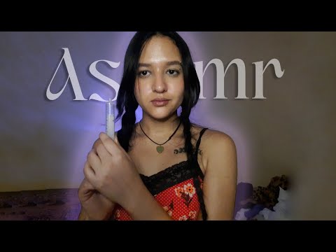 ASMR - passando coisas no seu rostinho💖