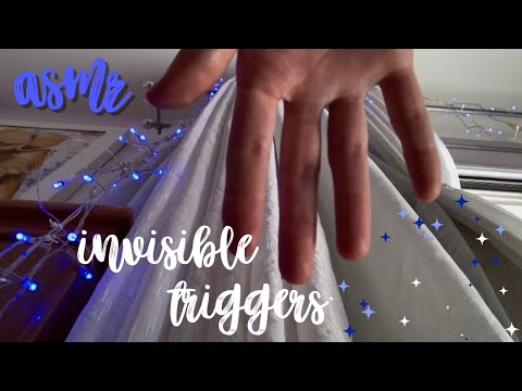 invisible triggers asmr, invisible tapping and scratching, no talking