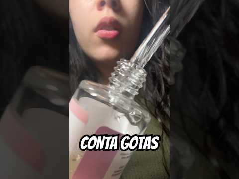conta gotas #asmrbrasil #relax #tingles #visualtingle #contagotas #asmrportuguês #relaxing