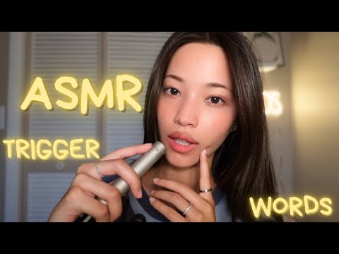 ASMR for Deep Sleep & Relaxation 💤 | Ear to Ear Whispers & Visual Triggers ✨ Trigger Words