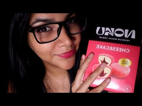 ASMR comiendo MOCHIS helados Cheesecake + charla | ASMR en Español