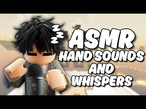Roblox ASMR with hand sounds and mouth sounds 🙌👄