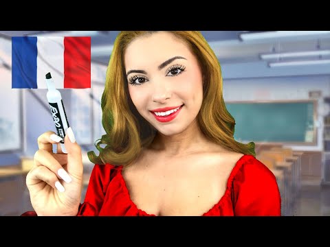 [ASMR] French Teacher Roleplay 📚  Classroom RP