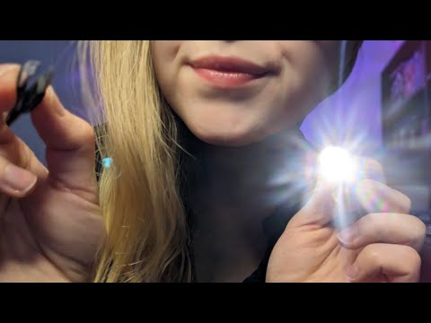 Doctor ASMR Roleplay- There's Something in Your Eye 👁️👁️ [Eye Tests]