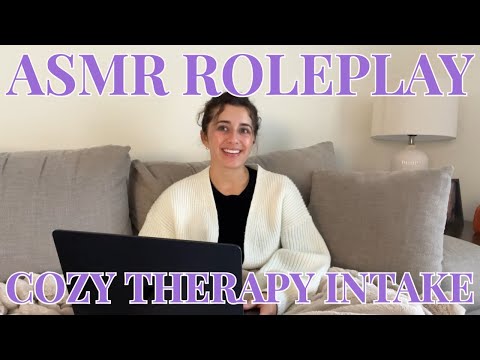 ASMR Roleplay: Cozy Therapy Intake Session