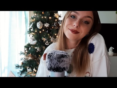 ASMR - Je me MAQUILLE pour NOËL avec vous ❤️🎄