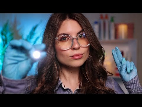ASMR Extremely Detailed Eye Exam | Medical Roleplay