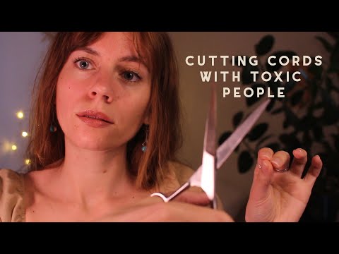 ASMR REIKI cutting cords & negative energy removal | hand movements, singing bowl, chakra healing