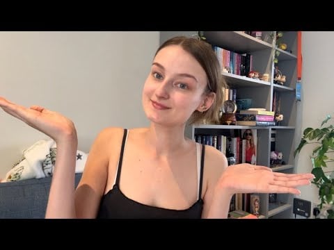 ASMR Balancing my Bookshelves for June! (Book triggers and whispers) 