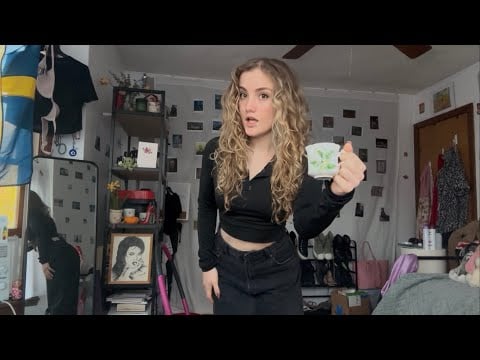 a glimpse into college girl life in boston (asmr personal attention grwm + morning coffee)