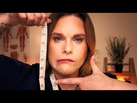 ASMR Neurological Face Exam For Facial Paralysis