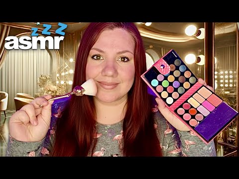 ASMR GLAM Makeup Makeover | Beauty Salon Roleplay