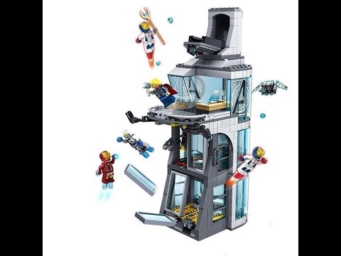 Lego Avengers Tower speed review