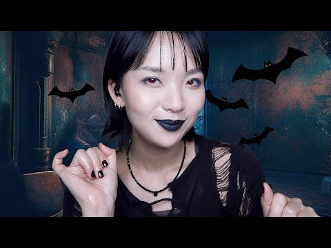 ASMR | 새침한 뱀파이어 메이크업샵 사장님 (후시녹음) 🧛🏻‍♀️🦇 & 탭핑