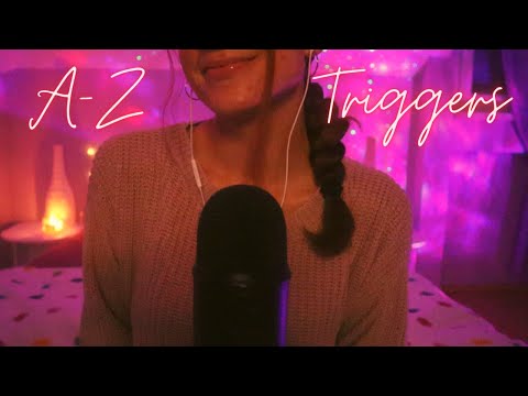 A to Z ASMR Triggers | 26 Triggers to Help you Relax