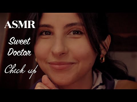 ASMR Sweet Doctor English Arabic Accent باللغة الانجليزية doctor check up