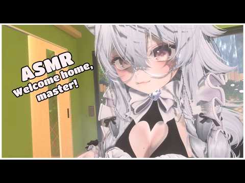 【ASMR Vrchat】Welcome Back, Master! ♥ Personal Attention ♥ Taking Care of You ♥ Maid Roleplay