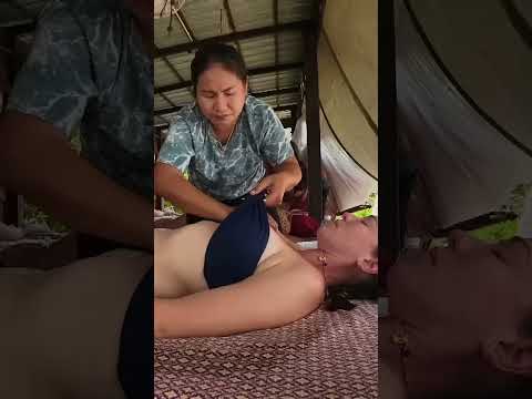 INCREÍBLE MASAJE en PLAYA de TAILANDIA con EXFOLIACIÓN y DUCHA🚿🇹🇭 #relax #massage #thaimassage