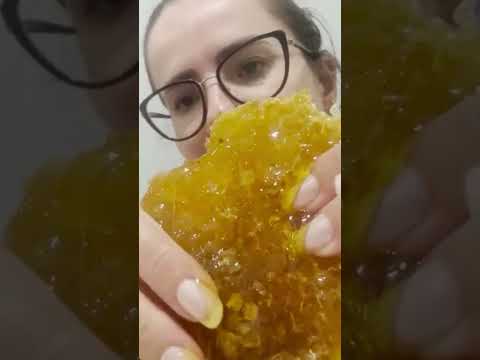 Favo de mel 🍯 #asmr #mukbang