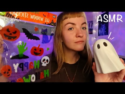 ASMR | HAUL DÉCORATIONS D'HALLOWEEN 🎃