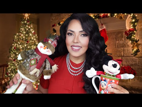 ASMR Vendedora de Decoração de NATAL #sussurros #FelizNatal