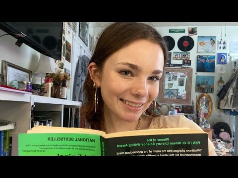 ASMR WHISPERED READING A psychology book called Subliminal