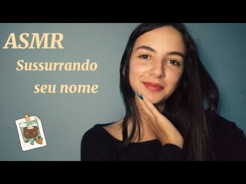 🍂ASMR Sussurrando seu nome (sussurros intensos e gatilho visual)🍂🤎🤍