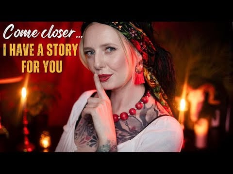 ASMR Slavic girl tell you stories for good night