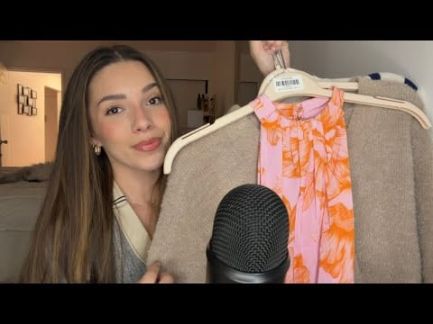 ASMR Clothes I Rented This Month *whispered*