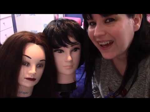 ASMR - Pampering my 2 mannequins! Hairbrushing, hair play, scalp massage