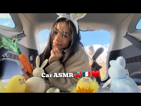 ASMR in My Car 🚗🐣 Soft Easter Sounds to Help You Sleep