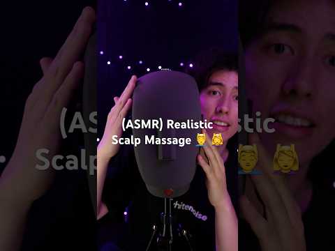 Realistic Scalp Massage 💆‍♂️ 💆‍♀️ #asmr