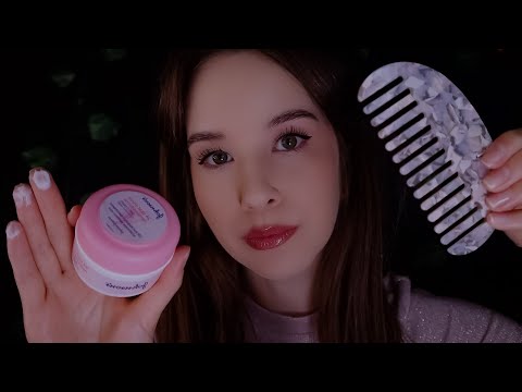 АСМР Забота и Массаж для тебя Ролевая игра Care and Massage for you mouth sounds visual triggers