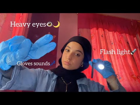 Let Me Make Your Eyes Heavy👁️💤| ASMR soft-spoken instructions, visuals & Glove sounds
