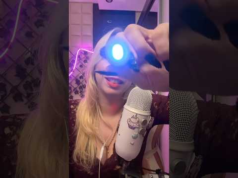 Kısa bir göz testi yapıyorum , iyisin iyi 👀#göz #göztesti #test #asmr #roleplay