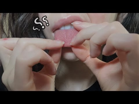 ASMR There Is Something on My Tongue and in My Teeth Mouth Sounds