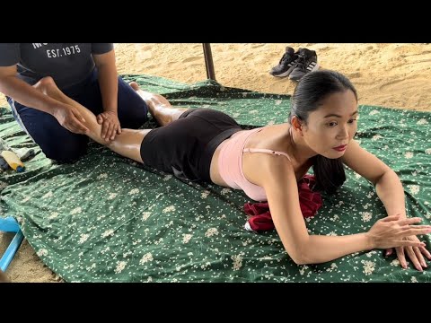 I GOT RELAXING FULL BODY MASSAGE WITH JASMINE OIL FOR MY LEG BACK HEAD SHOULDER PAIN
