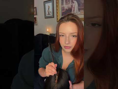 lo-fi asmr background fan hair brushing scalp scratching no talking no editing