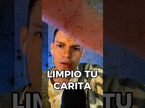 LIMPIEZA EXTREMA!! 💦 #asmr LIMPIO TU CARITA Y LE PONGO CREMITA #shorts #asmrvideo #viral