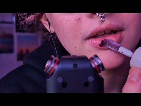 ASMR ~ Super Up Close Lip Application