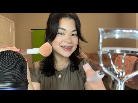 ASMR getting you ready for homecoming 🩷👑