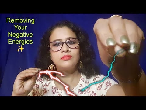 ASMR Removing Your Negative Energies (Smashing, snipping, plucking, Tweezing )✨️| Asmr Ghosal |