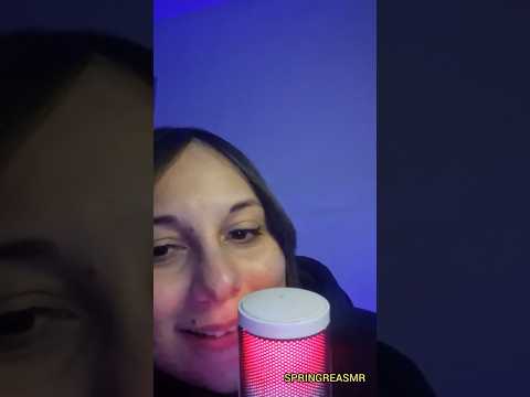 ASMR | Durma ouvindo essas palavras relaxantes 🙌 #shorts