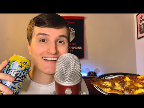 ASMR Papa Murphy’s Pizza Mukbang Whisper Ramble 🍕💤