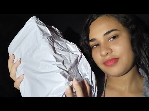 ASMR BOX DO MICROFONE NOVO ( O PRIMEIRO MICROFONE DO CANAL)