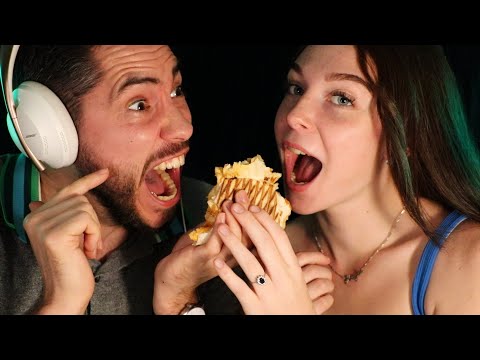 ASMR une copine découvre le Mukbang (avec o'tacos)