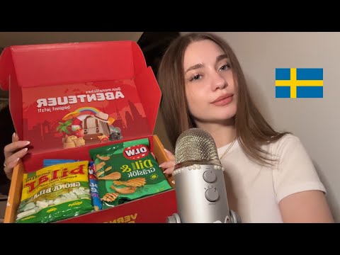 ASMR Trying Snacks From Sweden 🇸🇪