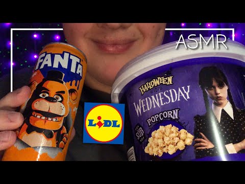 ASMR XXL Halloween Taste Test - Lidl Wednesday Produkte! 🎃💜 (Deutsch/German)