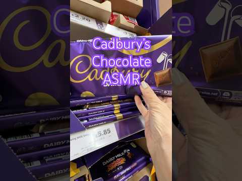 ASMR of Cadbury’s Chocolate #chocolate #asmr #asmrwhispering #thewelshladyasmr
